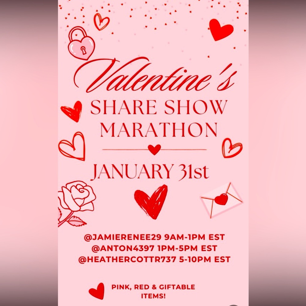 Valentine's Day Holiday Share Show Marathon! Friday January 31st! - Picture 1 of 1